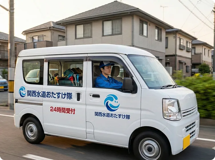 関西全域へ最短15分でスピード対応